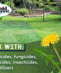 Liquid Harvest Lazer Green concentrate spray dye, 1 gal, turf marker for herbicides and fertilizers