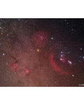 Night sky captured using SkyMemo S Portable Auto-Tracking Platform For Astrophotography In Red Your Go-To Setup With Polar Axis.