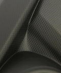 Close-up of Right Side Fog Light Bezel for 2018 2020 Subaru Crosstrek, black plastic, textured surface, fog light opening visible