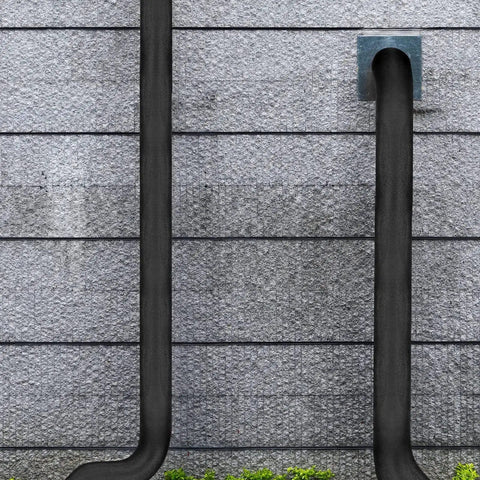 20 Pack Foam Pipe Insulation Tubes for Hot and Cold Water Lines on exterior wall, pre slit self adhesive foam covers.