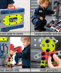Awesome Kids Tool Workshop Set: 32-Inch Folding Workbench with 35+ Accessories, including tool storage and electric drill toy