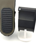 SBA3 Storage Plug With Split Fix And Shape Retainer for snug glove-like fit, deformation-proof storage, USA-made, displayed vertically.