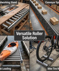Stainless Steel Conveyor Rollers, 2 Inch Dia By 12 Inch Long, heavy duty galvanized rollers in versatile applications for logistics.