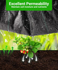 Heavy Duty Landscape Fabric With Planting Holes 4 By 25 Feet Ground Cover For Gardens Breathable Weed Barrier for moisture permeability