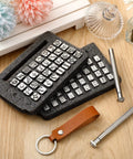 Leather Stamping Tools Kit With 2 Punch Tools 70 Piece Set Includes 68 Metal Letter And Number Stamps Plus Pattern Stamps For DIY