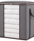 Massive 120L Blanket Storage Bags With Reinforced Handles Breathable 100 GSM Fabric Keep King Comforters Pillows And Sheets Fresh