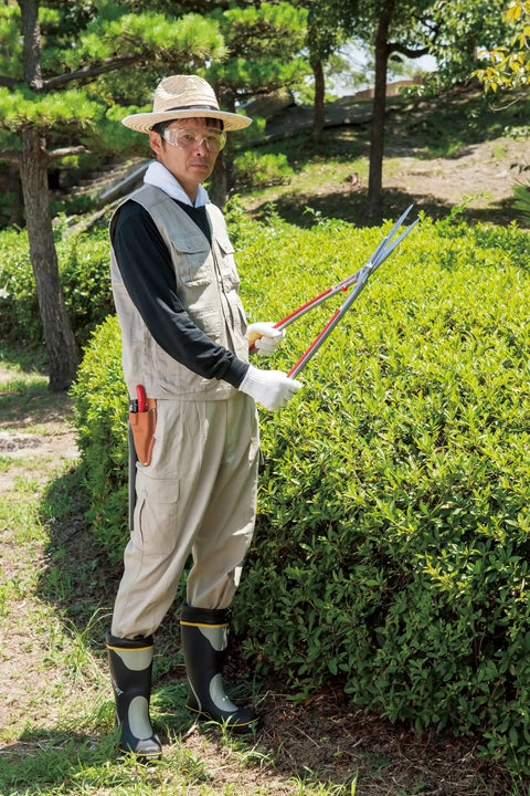 Pro Grade Hedge Shears With Ultra Sharp Steel Blades, Adjustable Pivot Bolt For Precise Cuts, Long Lasting Edge, Ergonomic Handles, Replaceable Blades For Easy Maintenance And Endurance In Yard Work