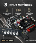 Power Amplifier Board With Bluetooth 5.2 And Dual TPA3255 Chips, 2.1 Channel Output Delivers 300W Per Channel And 600W Sub
