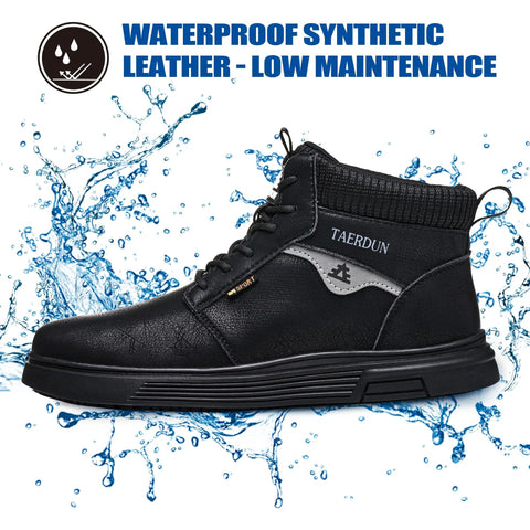 Solid Non Slip Work Boots With Legit Grip And Waterproof Build For Chefs Restaurant Staff And Delivery Crew Seeking Lightweight Gear That Keeps Your Kicks Dry On Greasy Or Wet Kitchen Floors During Every Shift