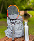 55cm Long Fly Killer Mosquito Zapper Racket For Indoor Outdoor Use Large Electric Bug Swatter Wasp Zapper on backpack