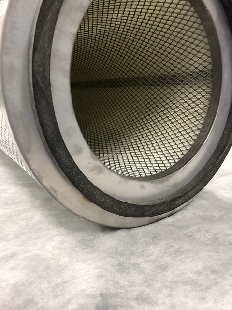 Heavy Duty Replacement Dust Collector Filter For Donaldson, Clark, AAF, TDC Open Pans 26 Inch Tall 13.84 Inch Outer Diameter
