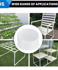 8 Inch Schedule 40 PVC End Cap Fitting 1 Pack Slip Socket Cap for Unthreaded Pipe Closure in gardening and outdoor furniture