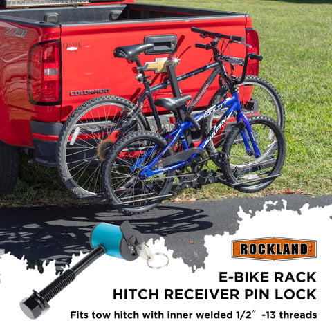 Anti Rattle Lock Hitch Pin For Half Inch 13 Thread Fits Lightweight Platform Bike Racks Compatible With Young OutfitR Models