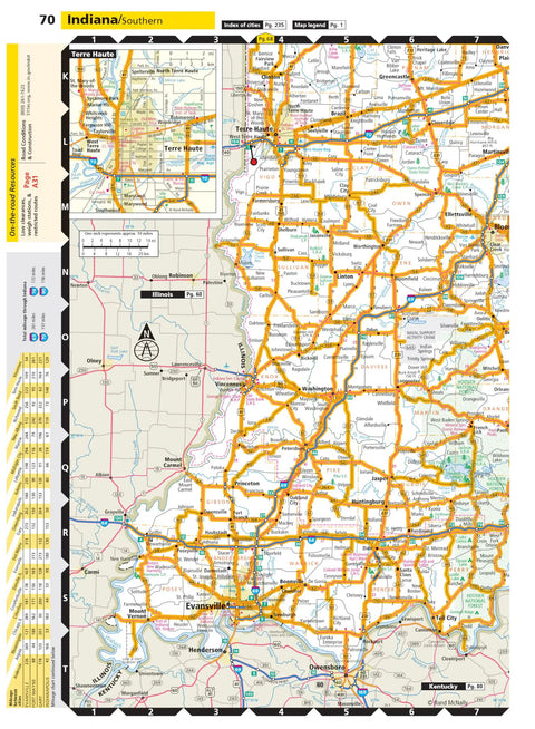 Large-Scale Motor Carriers Road Atlas For Truckers With 37 Percent Bigger Maps, Extra Large Type, Laminated And Stain-Resistant Pages, Tough Spiral Bind, 324 Pages Of State Routes And Comprehensive Coverage.