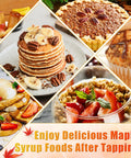 Ultimate Maple Syrup Tapping Kit Legit Game Changer For Backyard Collectors Includes syrup drizzled pancakes, pie, and desserts.