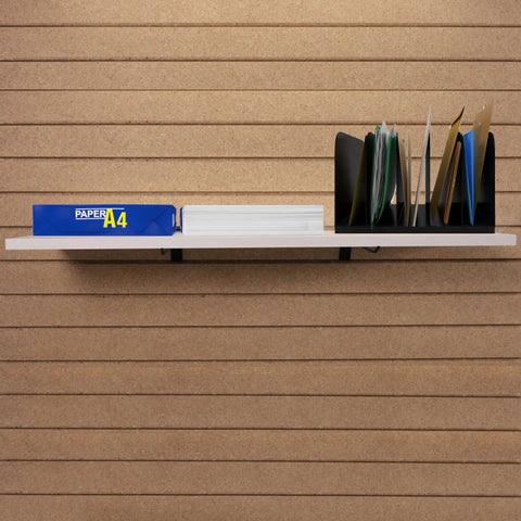 White Melamine Shelf Board Dope Durable Cabinet Replacement Shelf 36 Inch Long 12 Inch Wide For Cabinets Retail Thrift Business Home Or Office Storage Sleek And Sturdy on wall shelf with paper and file organizers