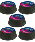 Tiger Ceramic Type 11 Flaring Cup Wheel For Metal Grinding And Deburring With Ultra Microstructure Pack Of 5 on display