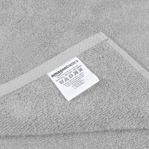 Premium Quick Dry Bath Towels Two Pack One Hundred Percent Cotton Oversized Super Absorbent Heavy Duty Fabric For Bathroom Spa Vibes And Legit Cloud Soft Comfort In Platinum