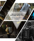 Waterproof Dry Backpack For Men 20L 30L 40L 500D PVC shown in diverse outdoor activities.
