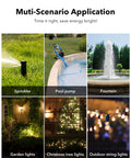 Outdoor Timer Outlet Waterproof 24 Hour Mechanical Light Timers For Exterior Outlets Weatherproof 15 Amp uses shown