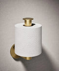 Vertical Toilet Paper Holder For Easy Access In Your Bathroom, Matches Components Faucets And Accessories, Sleek Wall Mount