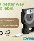 Industrial Heat Shrink Labels, Three Quarter Inch Tube With Crisp Black Lettering, Built Tough For The Daily Grind, Heavy Duty Adhesive Simply Refuses To Curl Or Peel Off Under Pressure.