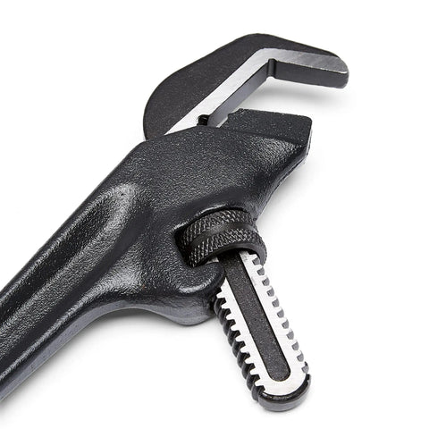 Offset Hex Wrench, Nine And A Half Inch, Drop Forged Steel Alloy Build With Polished, Corrosion Resistant Finish, Heat Treated Teeth