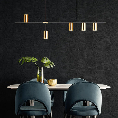 Modern dining room with Dope Charcoal Black Crocodile Texture Wallpaper Non Pasted Needs Adhesive Embossed 3D Wall Covering