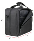 Grab And Go Console Carrying Case For Xbox Series S, Xbox One, And Xbox 360, Water Resistant Travel Case, 15x12x6 inches