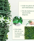 Easy Install Faux Ivy Privacy Screen Made From Artificial Boxwood Roll Panels 48 X 120 Inches Coverage About 40 Sq Ft UV Resistant