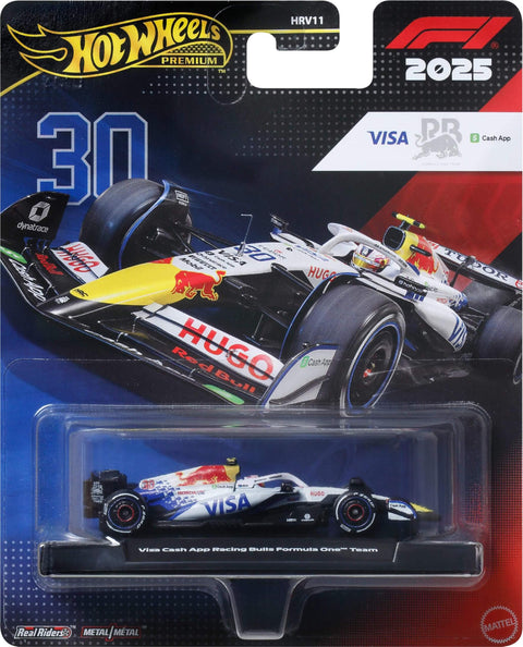 One To Sixty Four Scale Premium Die Cast Formula One Race Car With Real Riders Tires Metal Body And Chassis Includes Display Plinth