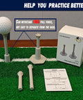 Adjustable Golf Tees For Indoor And Outdoor Practice For Mats, Rubber Driving Range Tees with box and instructions on turf