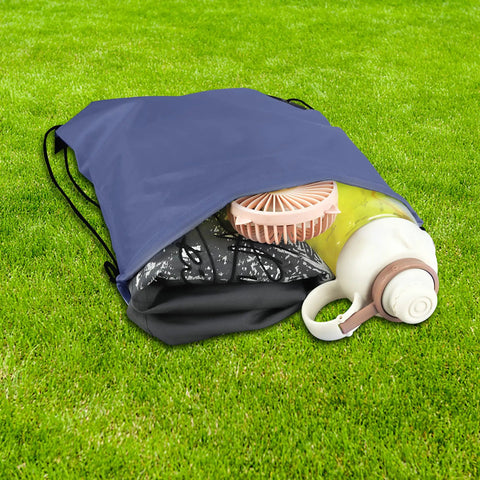 10 Color Drawstring Backpack For Gym And Travel, Lightweight Yet Durable Polyester Sack Pack With Reinforced PU Corners, Easy Cinch Closure