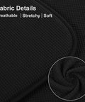 Close-up of breathable, stretchy, soft fabric used in Four Pack Non Slip Dining Chair Cushions Set U Shaped Indoor Seat Pads 15 By 16 Inches