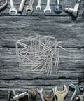 Stainless Steel Blind Rivets 50 Pcs Dome Head Smooth Finish Heavy Duty Break Resistant Fasteners for electrical boxes