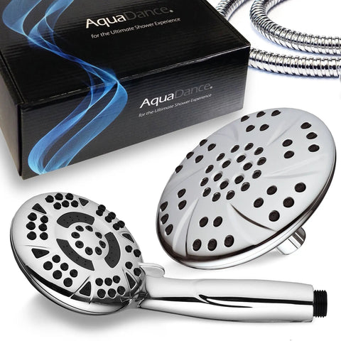 High Pressure 6 Inch Rain Shower Head With 6 Settings For A Spa Worthy Ultimate Shower Experience Premium Quality Easy Install