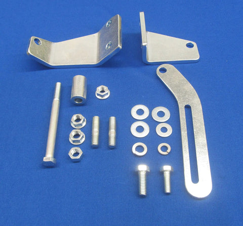 Heavy Duty One Wire Alternator Upgrade Kit For Lincoln Sa 200 Sa 250 Redface Short Hood Welders Featuring knockout internal regulator zinc brackets and bolts.