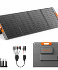 400W Portable Solar Panel For Power Station Power Up On The Go High Efficiency Twenty Four Percent Etfe Foldable Charger