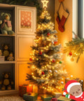 Twinkle Fairy Lights 33 Ft USB Plug In String Lights With Remote And Timer 100 LED Waterproof Wire on Christmas tree indoors