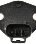 Throttle Position Sensor Replacement Direct Fit For Specified Vehicles No Fuss Durable Build And Reliable OEM Style TPS For Engine Management Replaces Faulty Electrical Sensor On Your Ride black plastic sensor with 3-pin connector