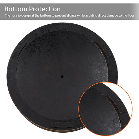 Base of 9Ft Outdoor Patio Umbrella With Heavy Duty Base Included Push Button Tilt And Crank UV Protected Waterproof Canopy