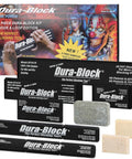 Hook and Loop Sanding Block Set 7 Piece AF44HL with Dura-Block design and packaging displayed