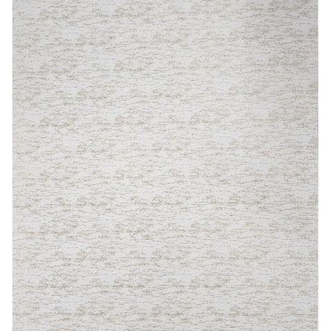 Top Shelf Vinyl Textured Wallpaper In Crisp Off White Cream Accented With Shimmery Gold Mica Chips, close-up texture detail.