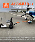 Awesome Heavy Duty Electric Tugger Cart With 2600 Lb Tow Power Perfect For Warehousing And Moving Gear With Ride On Seat for towing aircraft