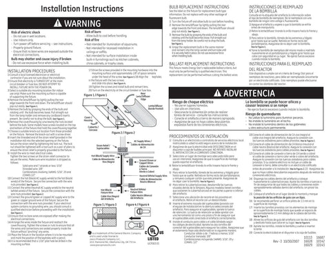 Installation instructions for 18 Inch Fluorescent Under Cabinet Light Fixture Direct Wire No Hum Flicker Free Warm White Steel Housing