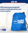 Heavy Duty Fall Protection Harness Kit With Detachable Six Foot Lanyard Internal Shock Absorber Snap Hook OSHA ANSI Fall Arrest 2 Pack with free drawstring bag