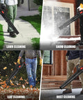Ultra Lightweight Cordless Leaf Blower Tool Only, Compatible With M18 Battery System, used for cleaning lawn, snow, leaves, and dust. 