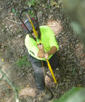 Arborist using Pro Grade Arborist Throw Line Launcher Starter Kit With Dual Poles Launches Bags Up To 150 Feet Through Thick Canopies