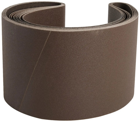 Heavy Duty 6x48 Inch Sanding Belts 150 Grit Aluminum Oxide X Weight Cloth 10 Pack For Wood Metal Plastic General Purpose Fast Smooth Cut And Long Lasting Resin Bond