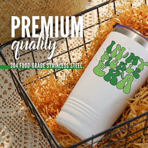 Dope Pickle Lover Travel Tumbler With Secure Spill Proof Lid 20 Oz Double Walled Stainless Steel Thermal Insulated Cup on straw